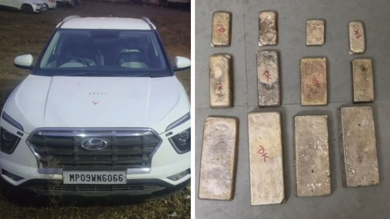 कोटा में कार से 49 किलो चांदी पकड़ी, मध्यप्रदेश नंबर की है गाड़ी; 2 युवकों से पुलिस कर रही पूछताछ