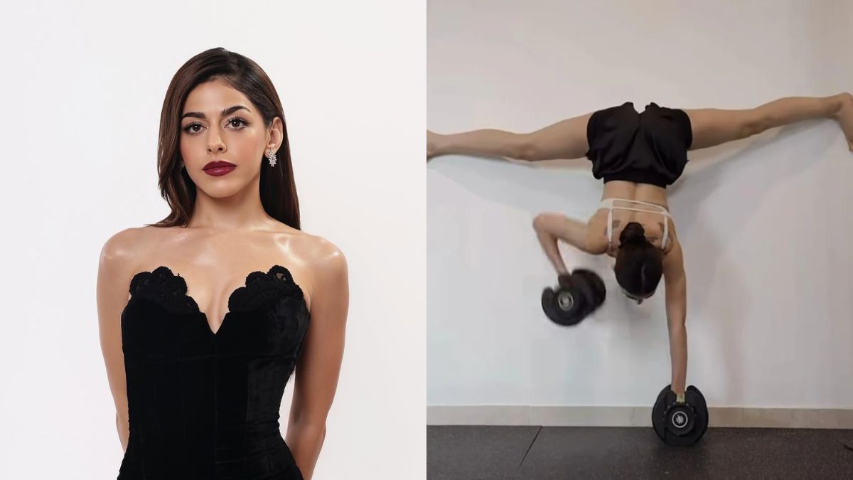 Alaya F Beats The Monday Blues With An "Upside-Down" Exercise