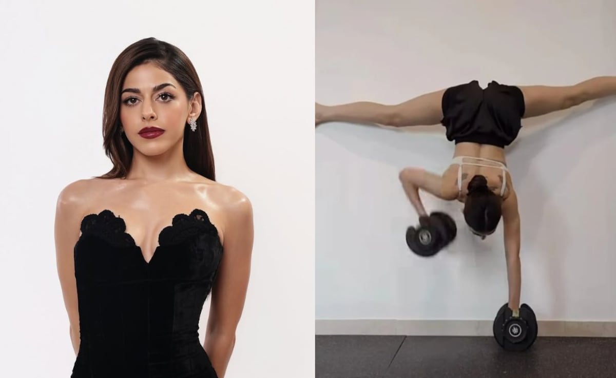 Alaya F Beats The Monday Blues With An "Upside-Down" Exercise