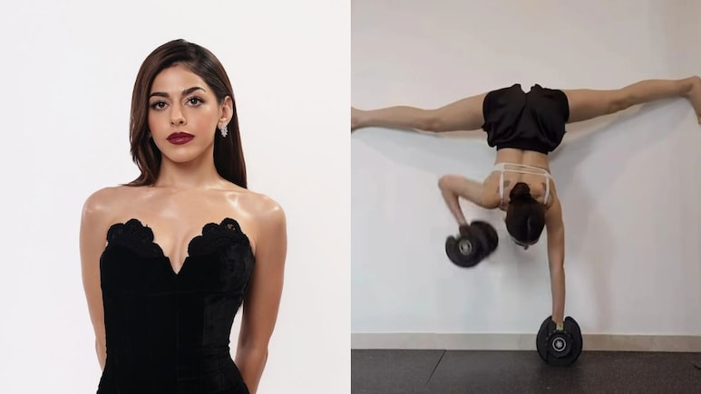 Alaya F Beats The Monday Blues With An "Upside-Down" Exercise