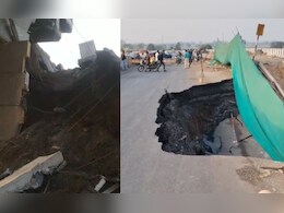 जबलपुर में NH-45 पर ओवरब्रिज गिरा: यातायात बाधित, जांच के लिए CRRI की टीम रवाना