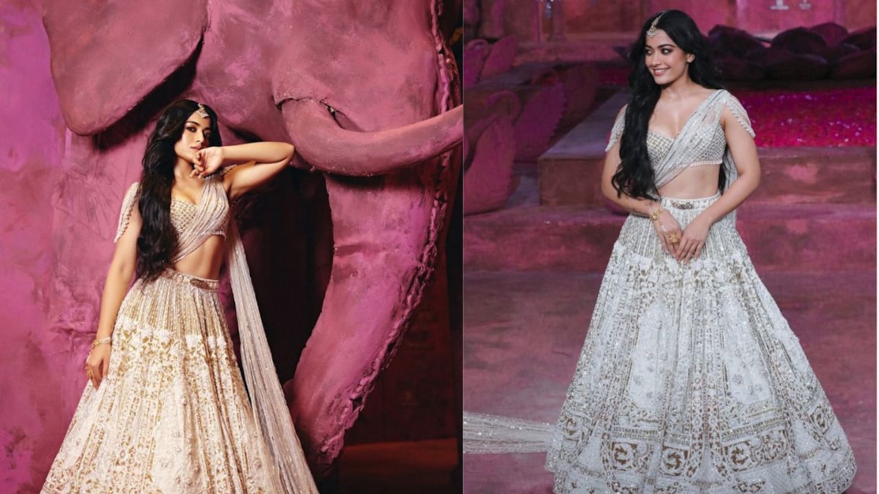 Which Rashmika Mandanna Look Suits You Saree Or Lehenga