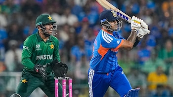 India Vs Pakistan T20 World Cup Live Score: IND Lose Fourth Wicket; Two-In-Two For Saim Ayub As Tilak, Hardik Depart In Quick Succession