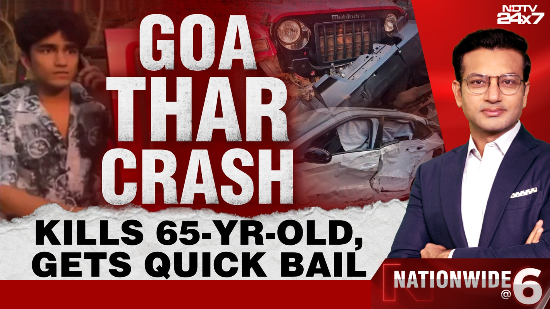 Goa Thar Crash: Man Kills 65-Yr-Old, Gets Quick Bail