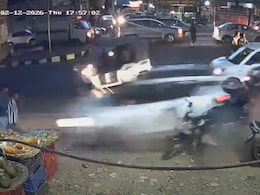 लखनऊ में तेज रफ्तार कार का कहर, महिलाओं और बच्चों को रौंदा, CCTV सामने आया