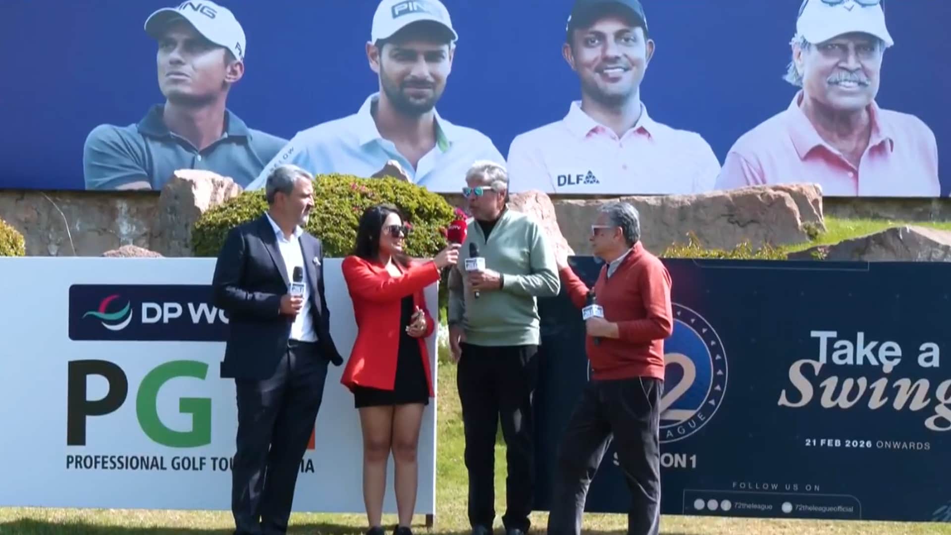 DP World Players Championship Tees Off At Qutab Golf Course
