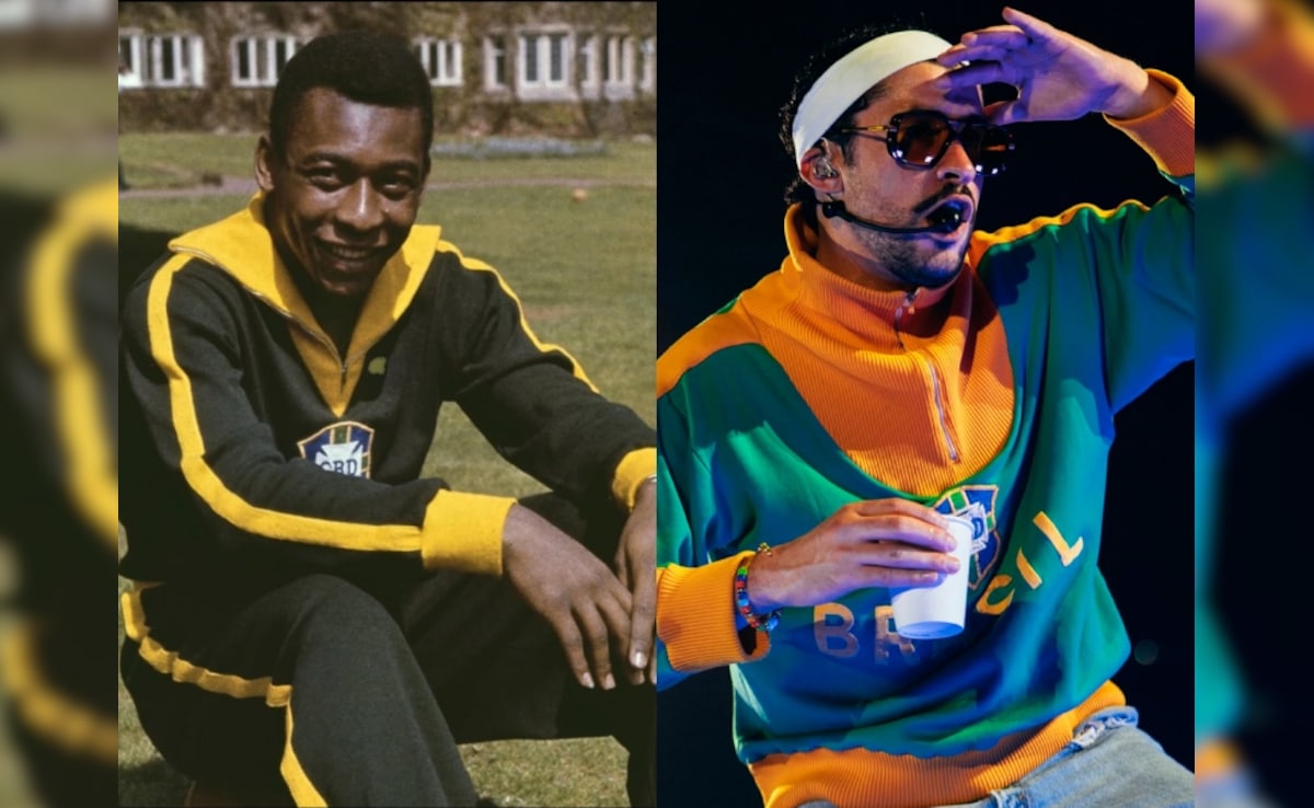 Peles 1966 World Cup Jacket Draws New Fans After Bad Bunny Wears It At Concerts In Brazil