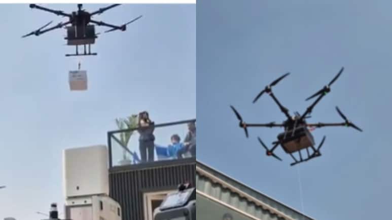 अब नहीं पड़ेगी डिलिवरी बॉय की जरूरत! गुरुग्राम में शुरू हुई AI ड्रोन और रोबोट से डोरस्टेप डिलीवरी, जानें कैसे घर पहुंचेगा सामान
