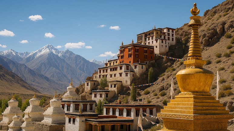 Which Region In India Is Known As The 'Little Tibet'