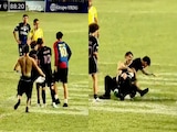 Messi Knocked Down As Fans Storm Pitch During Inter Miami Friendly - Video Messi Knocked Down As Fans Storm Pitch During Inter Miami Friendly - Video