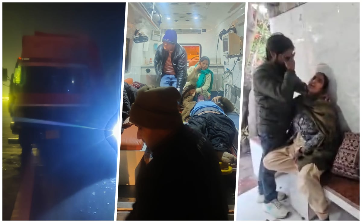 बस से उतरे ही थे और पीछे से मौत आ गई... यमुना एक्सप्रेसवे पर 6 यात्रियों की मौत, गलत तरीके से खड़ी थी बस