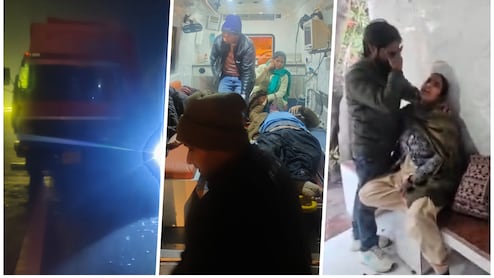 बस से उतरे ही थे और पीछे से मौत आ गई... यमुना एक्सप्रेसवे पर 6 यात्रियों की मौत, गलत तरीके से खड़ी थी बस