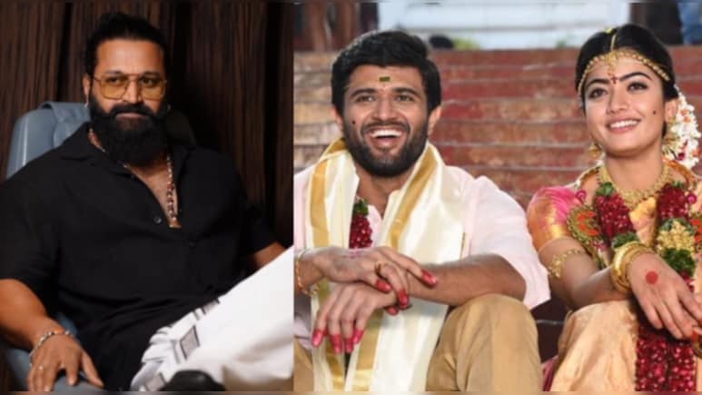 How Rishab Shetty Reacted When Asked About Rashmika Mandanna And Vijay Deverakonda's Udaipur Wedding