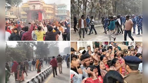 आगजनी, सड़क जाम, पुलिस का लाठीचार्ज... दरभंगा में 6 साल की बच्ची से रेप और हत्या के बाद भारी बवाल