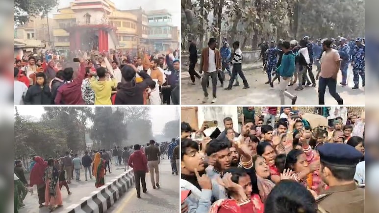 आगजनी, सड़क जाम, पुलिस का लाठीचार्ज... दरभंगा में 6 साल की बच्ची से रेप और हत्या के बाद भारी बवाल