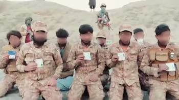 Baloch Liberation Army Releases Video Of 'Captured' Pakistan Soldiers, Demands Prisoner Exchange