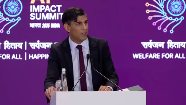 AI भी दिल्ली के ट्रैफिक को ठीक नहीं कर सकता... देरी से पहुंचे, तो मजाक में ये कह गए ऋषि सुनक