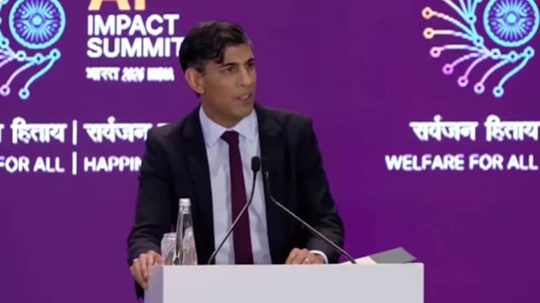 "No Better Place Than India To Discuss AI Transformation": Rishi Sunak
