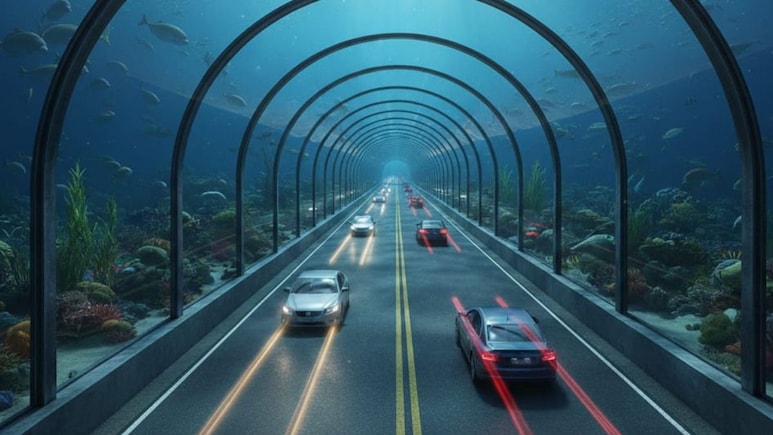 India To Build Its 1st Underwater Road-Rail Tunnel At Rs 18,000 Crore