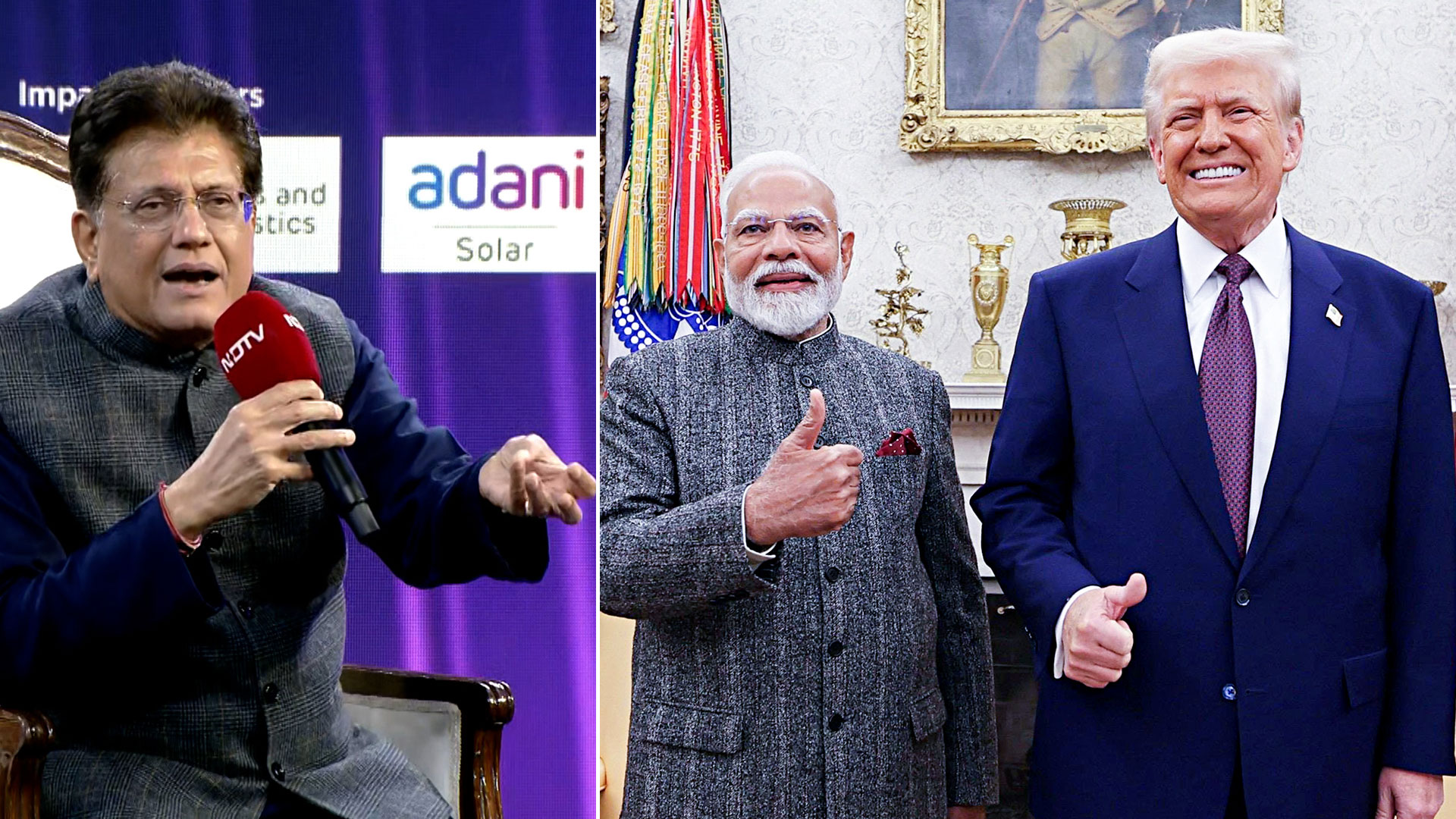 Modi-Trump Trade Framework To Boost Jobs, Exports: Minister Piyush Goyal