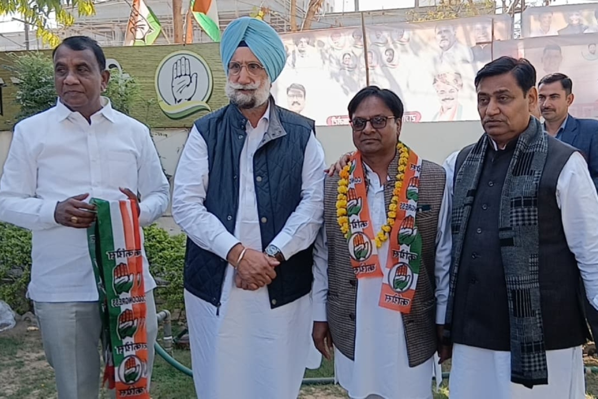 BAP को बड़ा झटका, पार्टी के संयोजक ने ही छोड़ा साथ, 10 से ज्यादा नेता कांग्रेस में शामिल