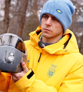 Ukraines Vladyslav Heraskevych Out Of Winter Olympics Because Of Banned Helmet Honoring War Dead