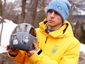Ukraines Vladyslav Heraskevych Out Of Winter Olympics Because Of Banned Helmet Honoring War Dead