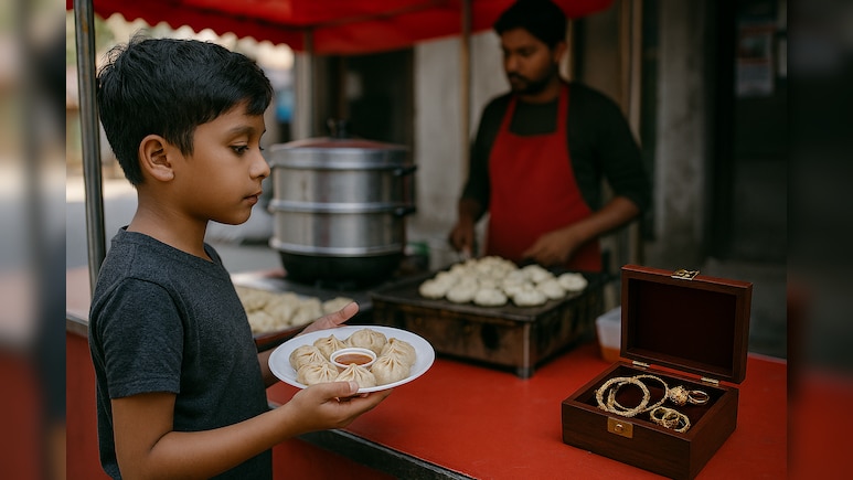 मोमोज की ऐसी लत, बच्चे ने घर से लाखों की जूलरी उठाकर दुकानदार को दे दी