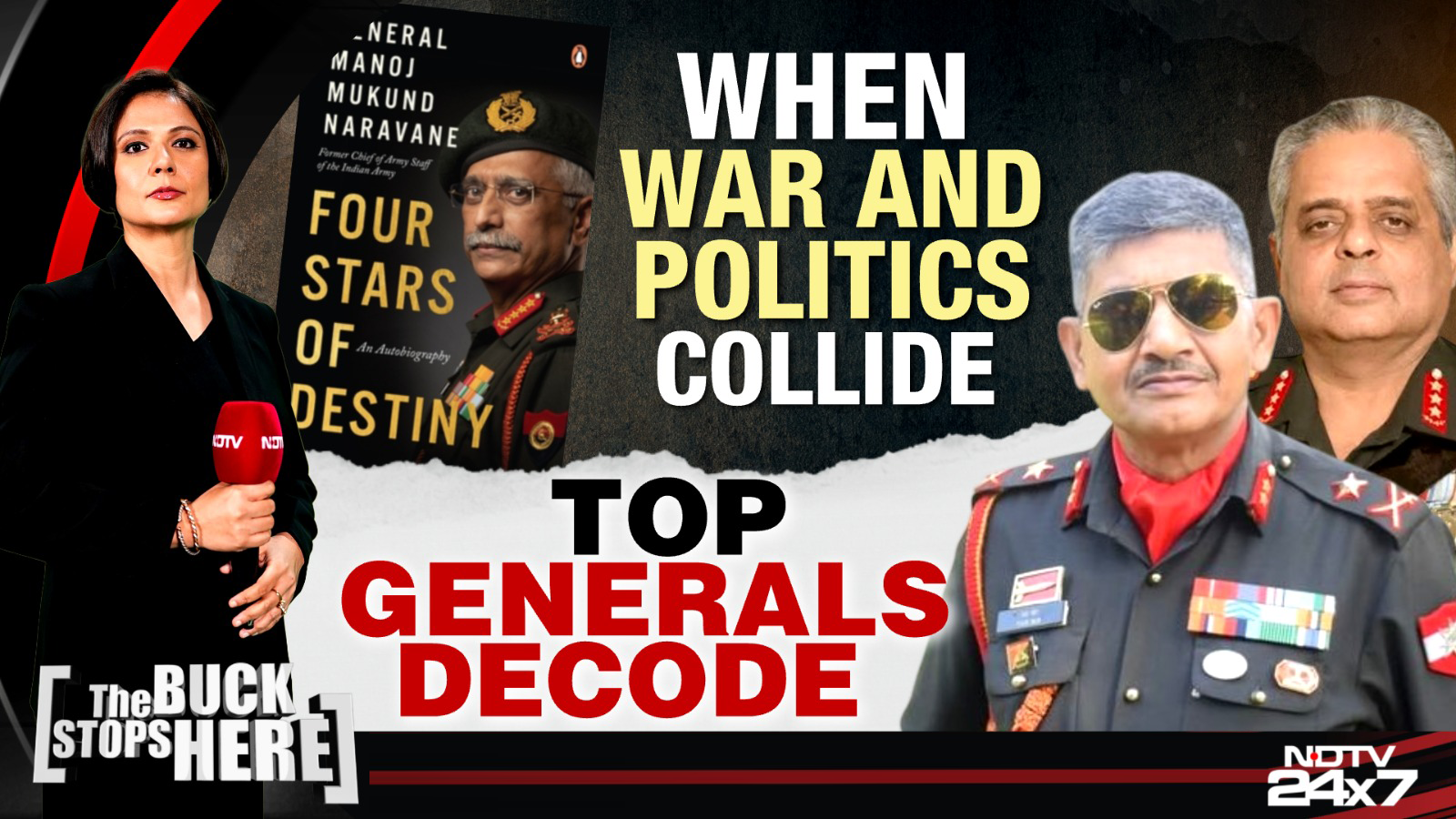 When War And Politics Collide: Top Generals Decode