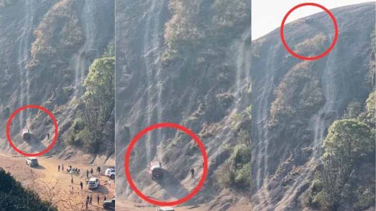 हैवी ड्राइवर...खड़ी पहाड़ी पर पलक झपकते ही मकड़ी की तरह चढ़ी कार, देख डर से कांप उठेगा कलेजा