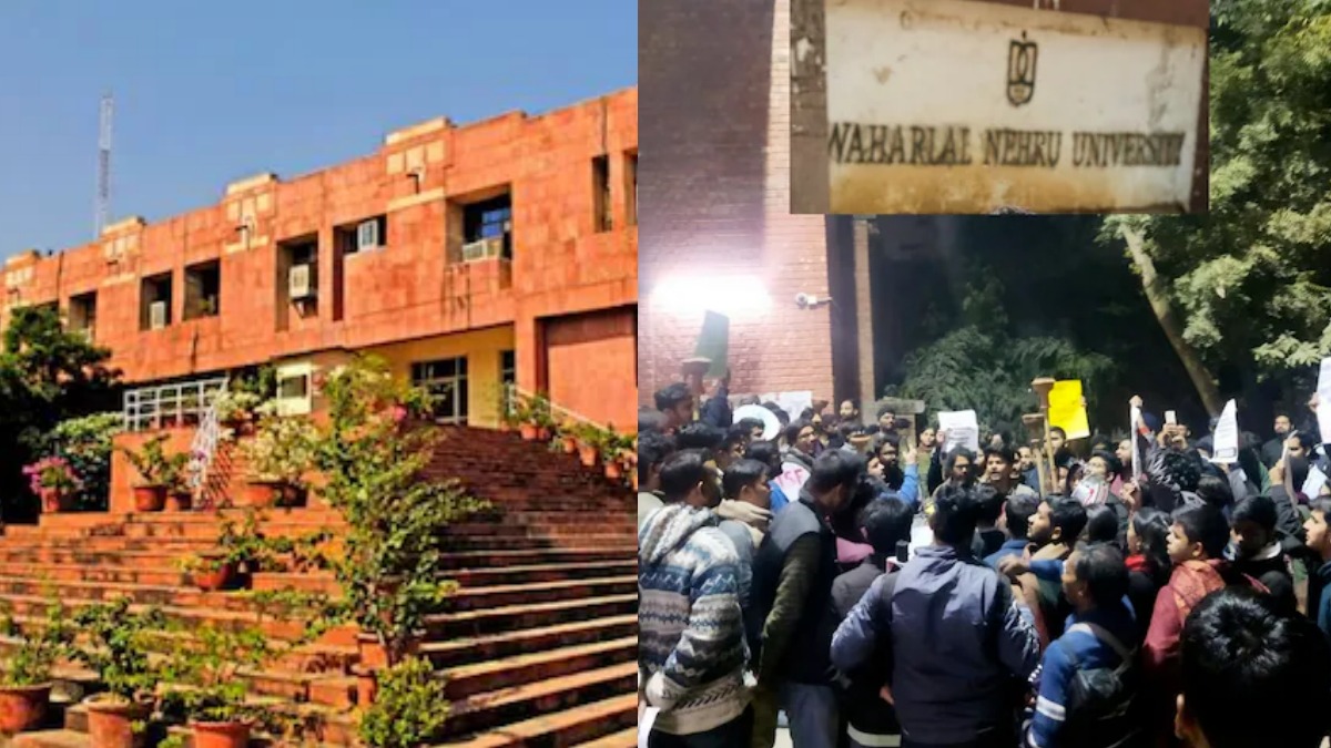 लेफ्ट Vs राइट: JNU में मिडनाइट 'फाइट', VC के खिलाफ मार्च से शुरू हुआ विवाद, जानिए कैसे हिंसा में बदल गया