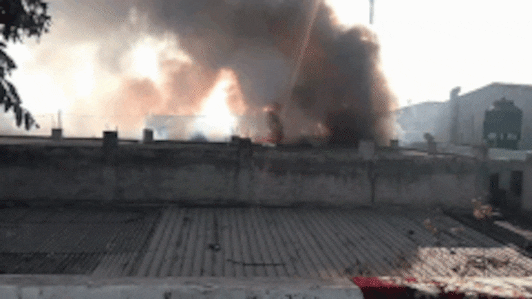 भिवाड़ी की केमिकल फैक्टी में भीषण आग, 7 मजदूर जिंदा जले, 10 से अधिक हैं फंसे