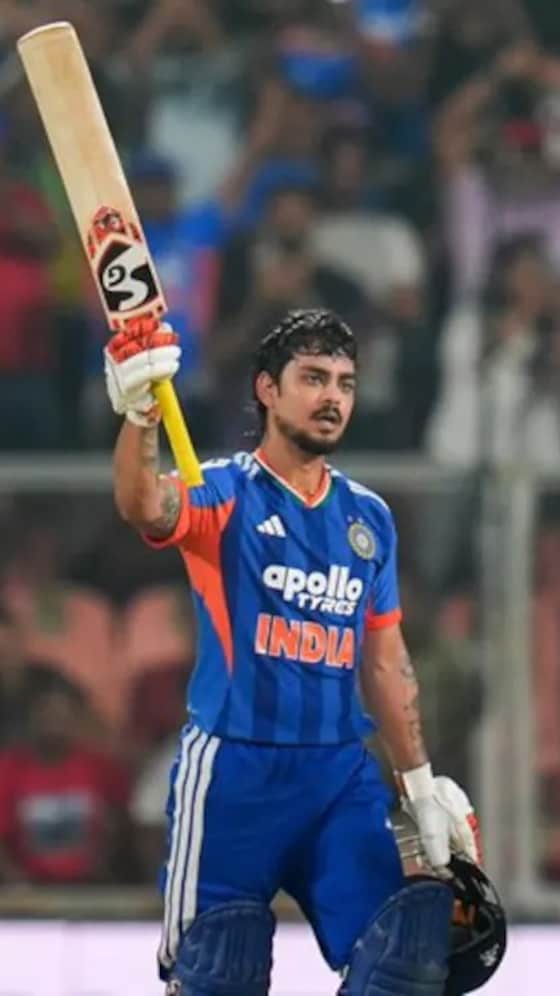 Kishan Jumps 32 Spots in T20I Batting Rankings