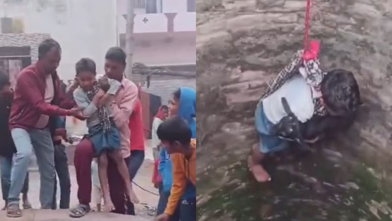 Bihar Boy Tethered, Lowered Into Well To Rescue Goat Kid