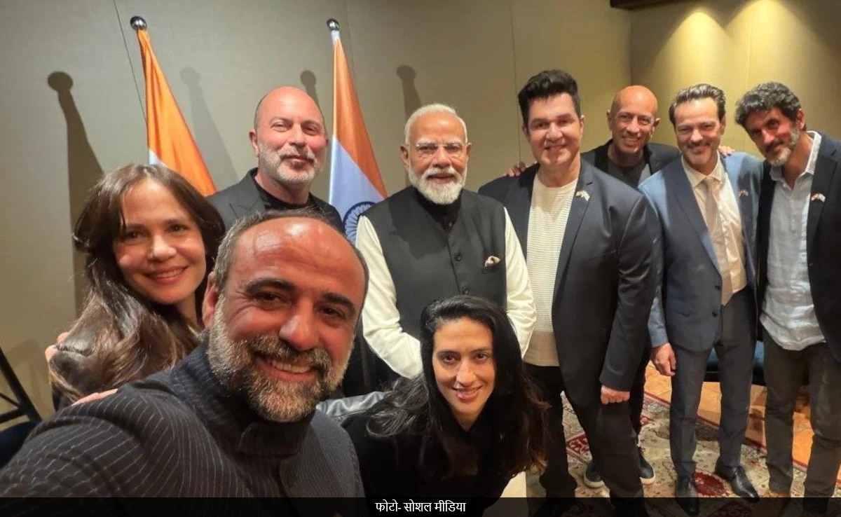 पीएम मोदी ने की इजराइली वेब सीरीज 'फौदा' के कलाकारों से मुलाकात, शेयर की तस्वीर