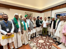 Rahul Gandhi Meets Farmers On India-US Deal. "Stage-Managed," Says BJP