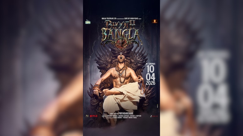 'भूत बंगला&rsquo; का नया पोस्टर आउट, अक्षय कुमार ने दिखाई विरासत और मस्ती की झलक