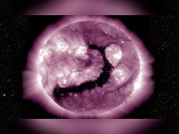 सूरज ने खोला 8 लाख किमी चौड़ा दरवाजा, धरती की ओर बढ़ा सौर तूफान