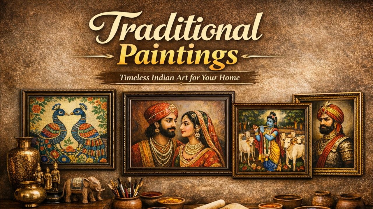 बोरिंग इंटीरियर में चार-चांद लगाती हैं ये Traditional Paintings, घर में लाती हैं नयापन