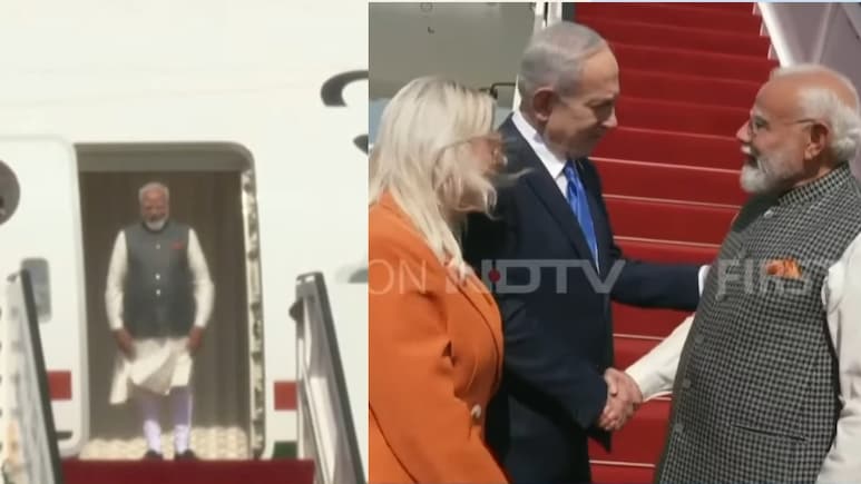 पीएम मोदी दो दिनों की यात्रा पर पहुंचे इजरायल, नेतन्याहू खुद स्वागत करने आए