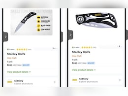 BlinkIt Faces Action For Selling Button Knives. They Were Used In 2 Murders