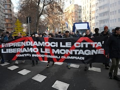 Free The Mountains!": Clashes At Milan Protest Over Winter Olympics