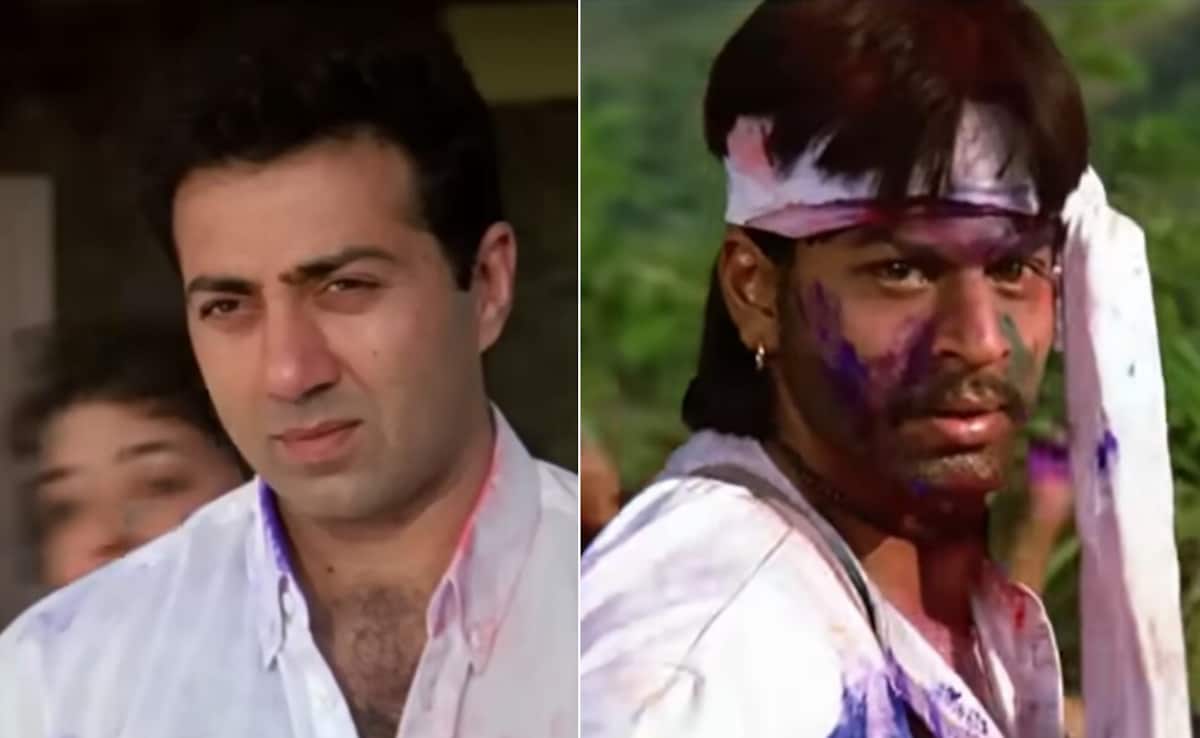 जब सनी देओल की होली में शाहरुख खान ने किया था रंग में भंग, सनी पाजी ने किंग खान की सड़क पर ही लगवा दी थी दौड़