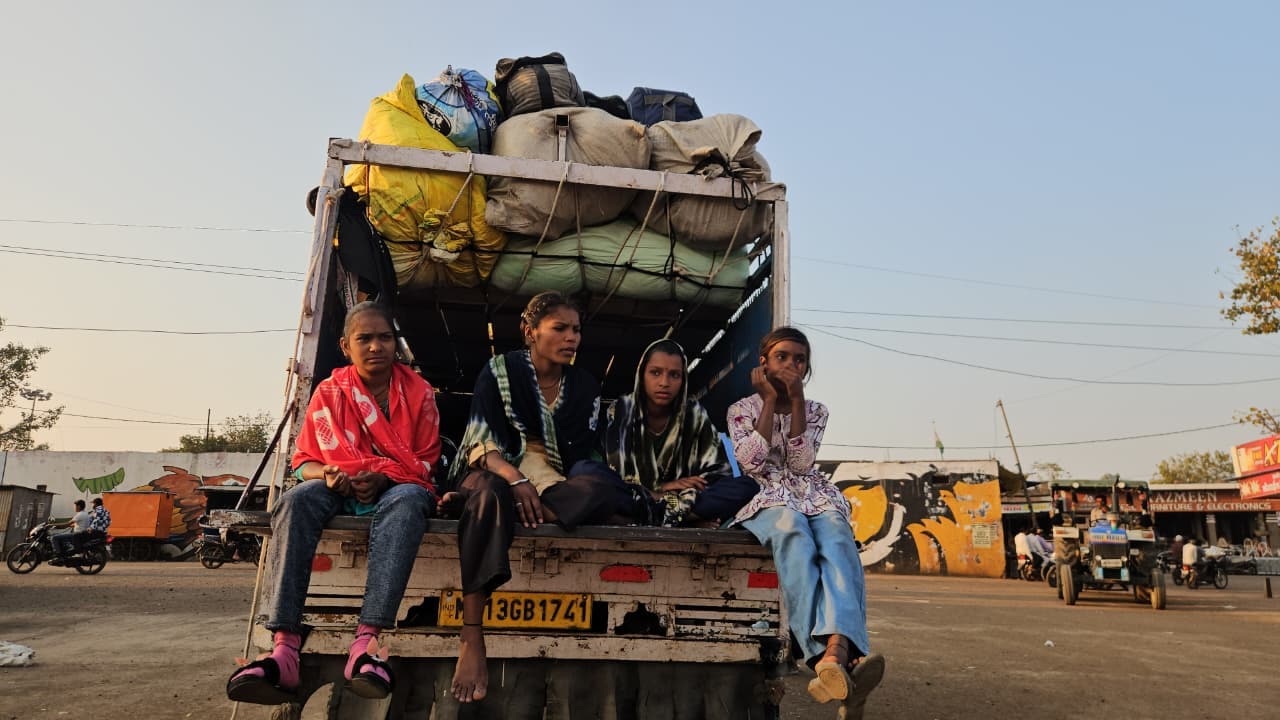 Madhya Pradesh Migrant Workers to Rajasthan