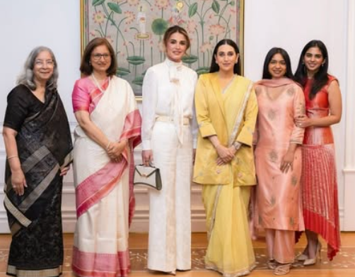 Karisma Kapoor Honoured To Be Part Of Private Roundtable Of Queen Rania Al Abdullah