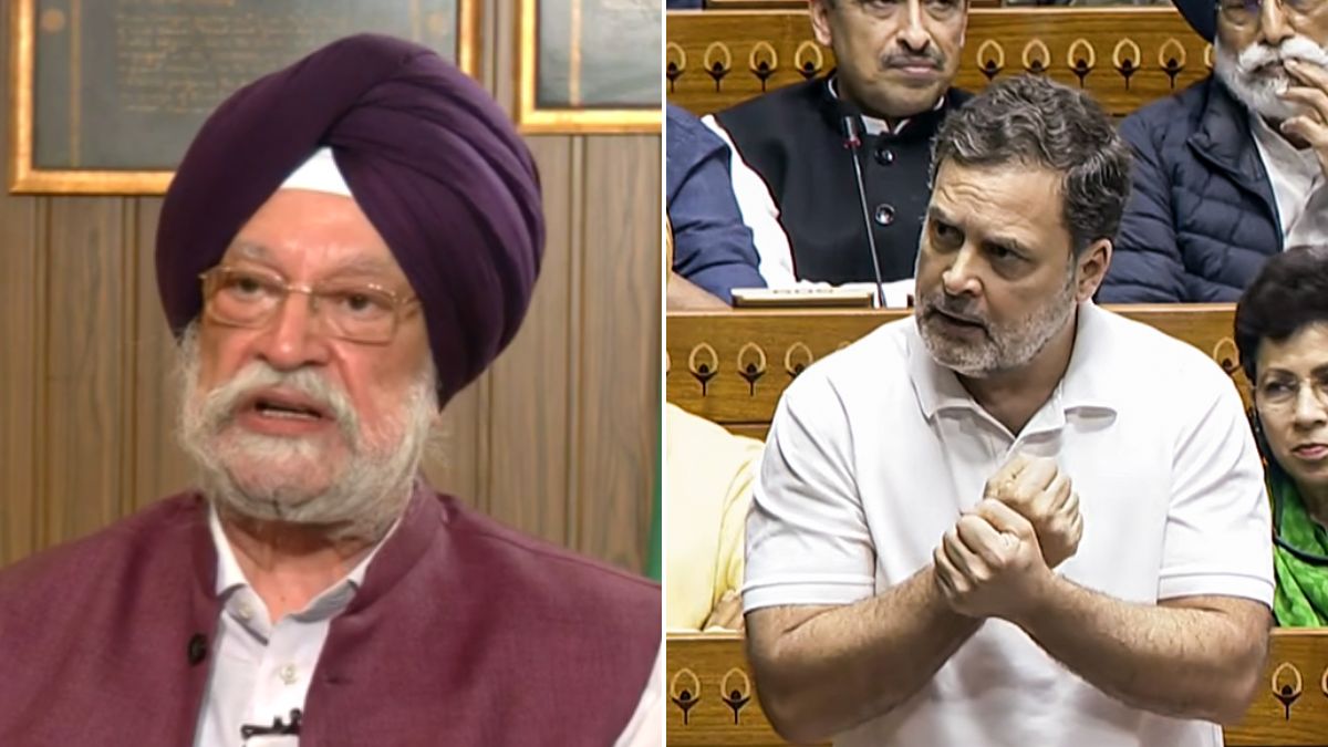 राहुल गांधी ने अपनी बदनामी करवाई... एपस्टीन फाइल्स वाले आरोपों पर हरदीप पुरी का वार