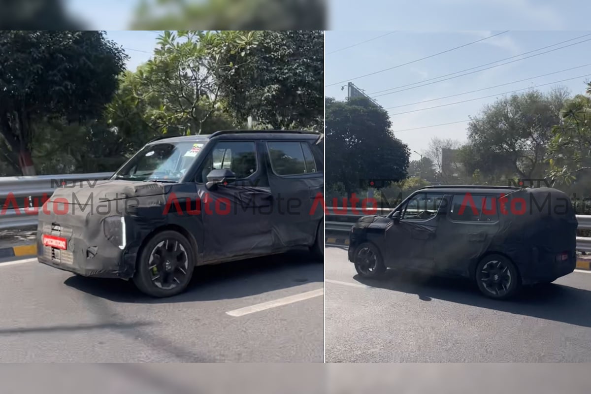 NDTV Exclusive: Kia Syros EV Spied Testing In Delhi-NCR