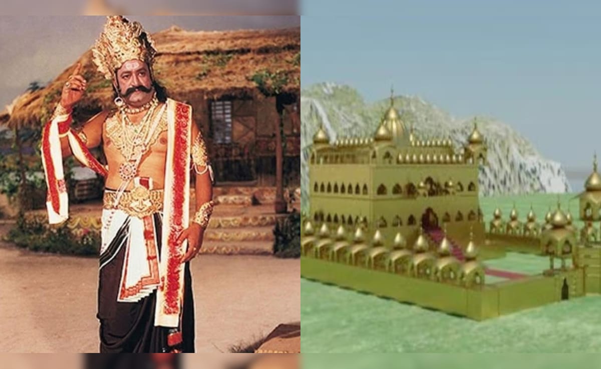 रामायण: बस 4 फीट ऊंचा था रावण का आलीशान महल, 40 एकड़ में फैला था सेट, स्टूडियो में शूट हुए थे समुद्र के सीन