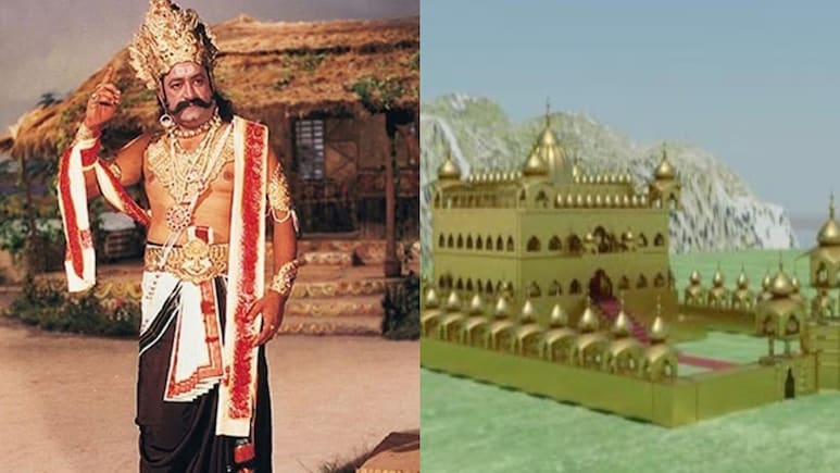 रामायण: बस 4 फीट ऊंचा था रावण का आलीशान महल, 40 एकड़ में फैला था सेट, स्टूडियो में शूट हुए थे समुद्र के सभी सीन