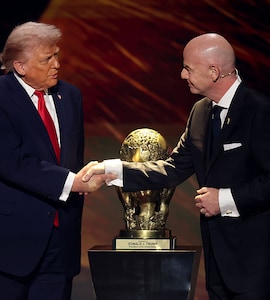 "He Deserves It": FIFA President Infantino Defends Giving Peace Prize To Donald Trump